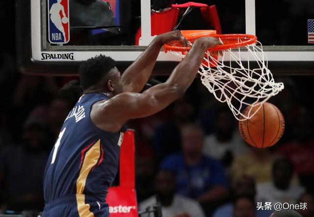  锡安暴力美学扣篮新奥尔良鹈鹕战胜圣安东尼奥马刺